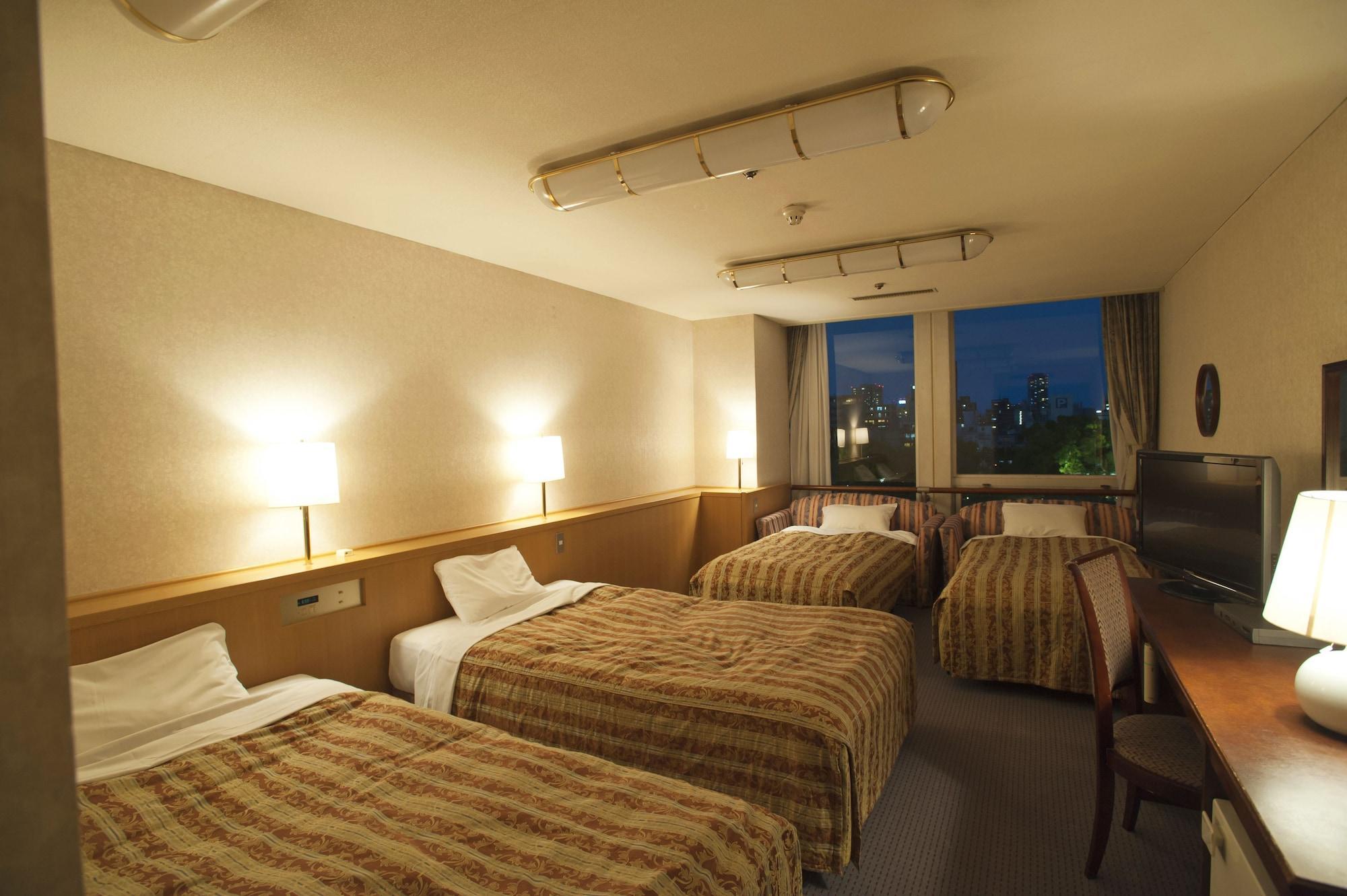 Hotel Osaka Castle Exterior foto